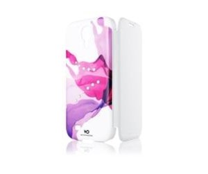 Mobil - Deksel og etui - WHITE DIAMONDS Crystal Booklet Case for Samsung Galaxy S 4 pink - 2311LIQ41