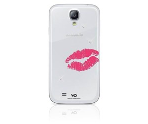 Mobil - Deksel og etui - WHITE DIAMONDS Mobile Phone Cover Samsung S4 Lipstick Heart Rosa - 2310LIP61