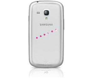 Mobil - Deksel og etui - WHITE DIAMONDS Sash Ice Mobile Phone Cover for Samsung Galaxy S III mini - 2220SIC41