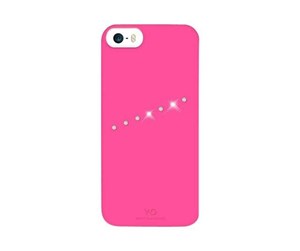 Mobil - Deksel og etui - WHITE DIAMONDS Sash Mobile Phone Cover for Apple iPhone 5/5s neon pink - 1210SAS50