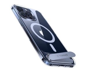 Mobil - Deksel og etui - Torras UPRO Pstand Case for iPhone 15 Pro (Transparent) - X00FX0387