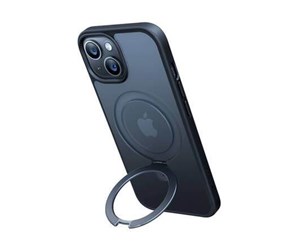 Mobil - Deksel og etui - Torras UPRO Ostand Matte Case for iPhone 15 (black) - X00FX0205