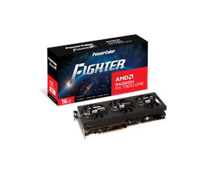 Grafikkort - PowerColor Radeon RX 7900 GRE Fighter OC - 16GB GDDR6 RAM - Grafikkort - RX7900GRE 16G-F/OC