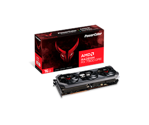 Grafikkort - PowerColor Radeon RX 7900 GRE Red Devil - 16GB GDDR6 RAM - Grafikkort - RX7900GRE 16G-E/OC