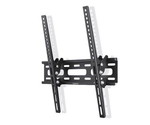 Veggmontering, AV-braketter & AV-møbler - Hama TV Wall Bracket Tilt VESA up to 400x400 75" Black 40 kg 75" 100 x 100 mm - 00220808