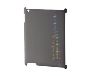 Nettbrett - Deksler og etui - Hama Graphic Cover for Apple iPad 2-4 grey - 107867