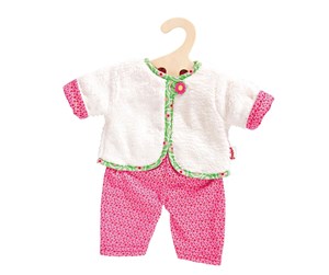 Dukker, Bamser & Utstyr - Heless Doll Coat Reversible with Pants 28-35 cm - 1625