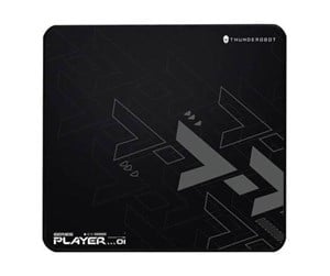 Musematte & Tilbehør  - Thunderobot Gaming Mousepad Player-P1-300 (black) - JM03NB005