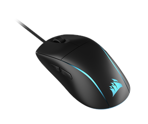 Mus - Corsair M75 Lightweight RGB - Gaming mus - Optisk - 6 - Svart med RGB-lys - CH-930D010-EU