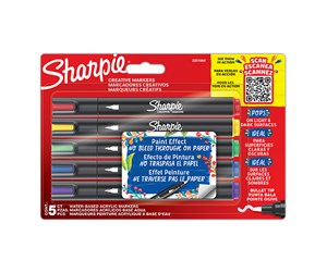 Skrive- & Tegneverktøy - Sharpie Creative Marker Bullet Tips | Assorterte farger | 5 Stk - 2201069