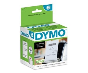 Papir, Fotopapir & Etiketter - DYMO ® LabelWriter™ kontinuerlige papirruller, 57mm x 91mm - 2191636