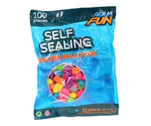 Vannlek - Johntoy Aqua Fun Self-Locking Water Bombs 100 pcs - 29562