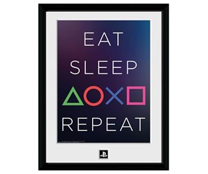 Reklameartikler - ABYstyle - PLAYSTATION Eat Sleep Repeat - Bilde - PFC3234