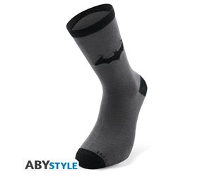 Reklameartikler - ABYstyle - DC COMICS Black & Grey Batman - Sokker - ABYSOC019