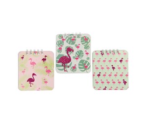 Skole - LG-Imports Notebook Flamingos (Assorted) - 0387