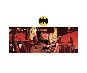 Musematte & Tilbehør  - FaNaTtik DC Batman XL Desk Pad & Coaster Set - THG-DC56