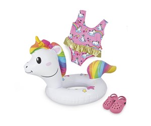 Dukker, Bamser & Utstyr - Heless Dolls Swimming Ring Unicorn 28-35 cm - 661