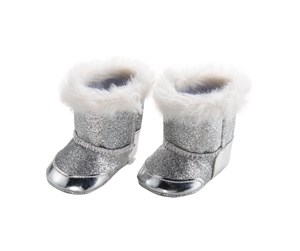 Dukker, Bamser & Utstyr - Heless Doll shoes Silver 38-45 cm - 844