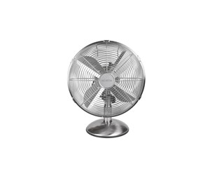 Varme- & Kjøleapparat - NORTH Desk Fan 30cm Satin Chrome - FT-30MC-12