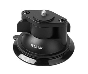 Kamera & Objektivtilbehør - TELESIN Magnetic Base and Suction Cup Base Set  for - MAG-003