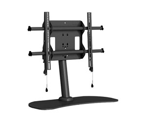 Veggmontering, AV-braketter & AV-møbler - Chief Fusion Large Table Stand Display Mount - For Displays 46-70" - Black 56.7 kg 70" From 100 x 100 mm - LDS1U