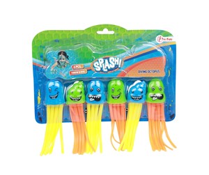 Vannlek - Splash Dive Octopus 6pcs. - 67360