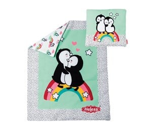 Dukker, Bamser & Utstyr - Heless Penguin Doll Blanket with Pillow - 1000