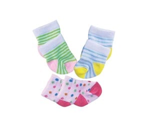 Dukker, Bamser & Utstyr - Heless Doll Socks 3 Pairs 35-45 cm - 879