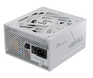 Strømforsyning (PSU) - Seasonic Vertex GX 1200W - White Strømforsyning (PSU) - 1200 Watt - 135 mm - ATX 3.0 - 80 Plus Gold sertifisert - VERTEX-GX-1200 White