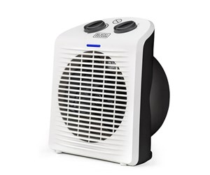 Varme- & Kjøleapparat - Black & Decker Fan Heater 2000W IP21 White - ES9460020B