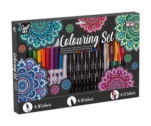 Arts & Crafts - Tilbehør - Craft Sensations Colouring Set 33 pcs - CR5005/GE