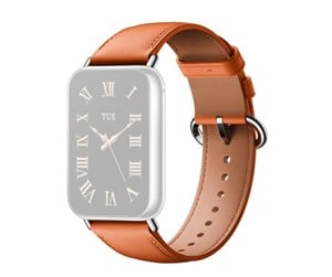 Smartklokke - Tilbehør - Xiaomi Leather Quick Release Strap - Coral / Orange - BHR8002GL