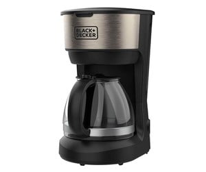 Kaffe & Espresso - Black & Decker Coffee Maker 600W 6Cups - ES9200080B