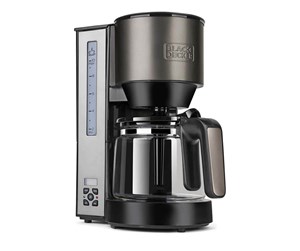 Kaffe & Espresso - Black & Decker Coffee Maker LCD Timer 1000W - ES9200020B