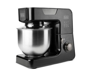 Kjøkkenmaskin - Black & Decker Kjøkkenmaskin Stand Mixer 1000W Black - ES9130060B