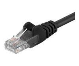 Nettverkskabel - goobay network cable - 1 m - black - 4040849686443