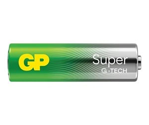 Batteri - GP Super battery - 4 x AA type - Alkaline - 151429