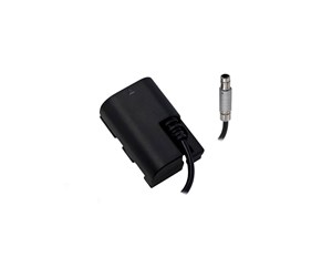 Foto- & Videotilbehør - Tilta Canon LP-E6 Dummy Battery to 3pin Cable - DB-LPE6-3FS