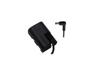 Foto- & Videotilbehør - Tilta DC Dummy Battery- Canon to 5.5/2.1mm DC Male - DB-DC-LPE6-M