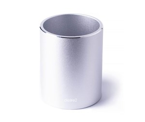 Skrivebordstilbehør - Desire2 Elite Pen Pot Aluminium - D2PPSI