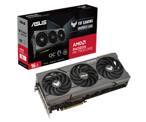 Grafikkort - ASUS Radeon RX 7900 GRE TUF OC - 16GB GDDR6 RAM - Grafikkort - 90YV0J91-M0NA00