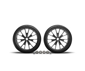 Utendørsleker - Hudora Replacement Wheelset Crossover for BigWheel 205 - 14109/00