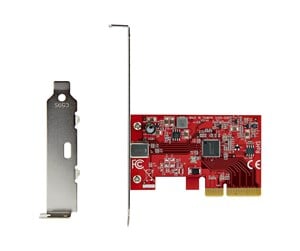 Kontroller - StarTech.com USB 3.2 Gen 2x2 PCIe Card - USB-C 20Gbps PCI Express 3.0 x4 Controller - USB Type-C Add-On PCIe Expansion Card -Windows/Linux - USB adapter - PCIe 3.0 x4 - USB-C 3.2 Gen 2x2 x 1 - PEXUSB321C