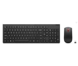 Tastatur - Lenovo - keyboard and mouse set - QWERTY - US with Euro symbol - black Input Device - Tastatur & Mussett - Amerikansk Engelsk - Svart - 4X31N50746