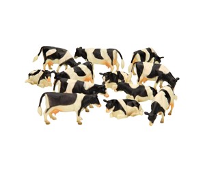 Leketøy - Kids Globe Cows 12pcs 1:32 - 571929