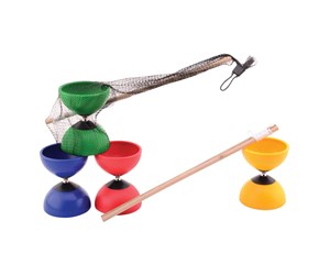 Utendørsleker - Outdoor Fun Diabolo Colored with Wooden Sticks (Assorted) - 29518