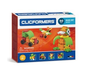 Byggesett - Clicformers Basic set 50 pcs. - 801001