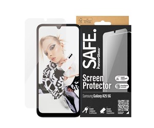 Mobil - Beskyttelsesglass - SAFE. by PanzerGlass Screen Protector Samsung Galaxy A25 5G | Ultra-Wide Fit w. EasyAligner - SAFE95680