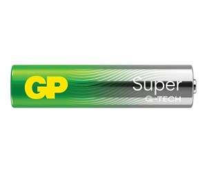 Batteri - GP Super battery - 24 x AAA - Alkaline - 03024AETA-B24