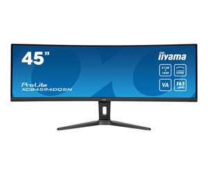 Skjerm - 45" iiyama ProLite - 5120x1440 - 165Hz - VA - 90W USB-C - HDR400 - XCB4594DQSN-B1